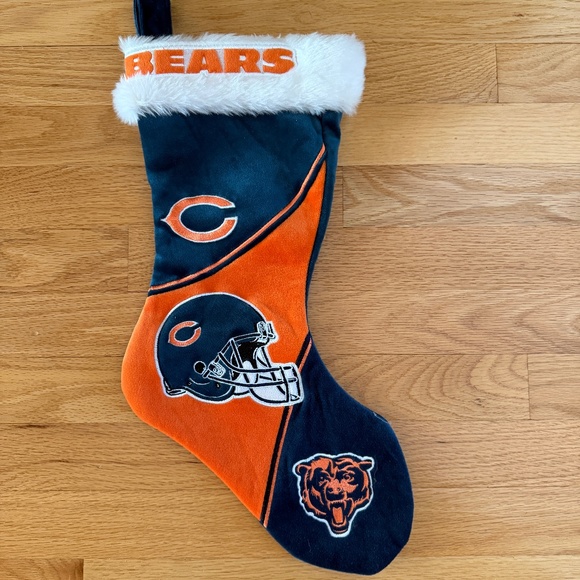 Chicago Bears Christmas Stocking 18" - Picture 1 of 13